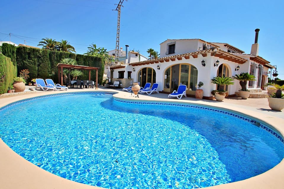 Finca Fantaxat - holiday home with private pool and panoramic views in Benissa Villa in Marina Alta