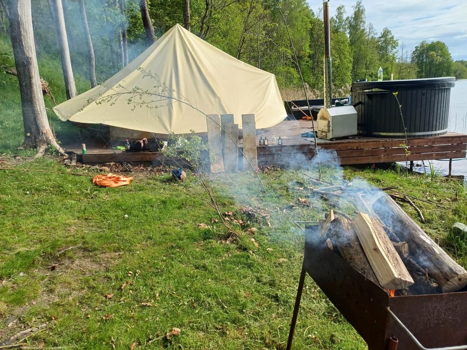 Glamping Utena Luxury tent in Lithuania