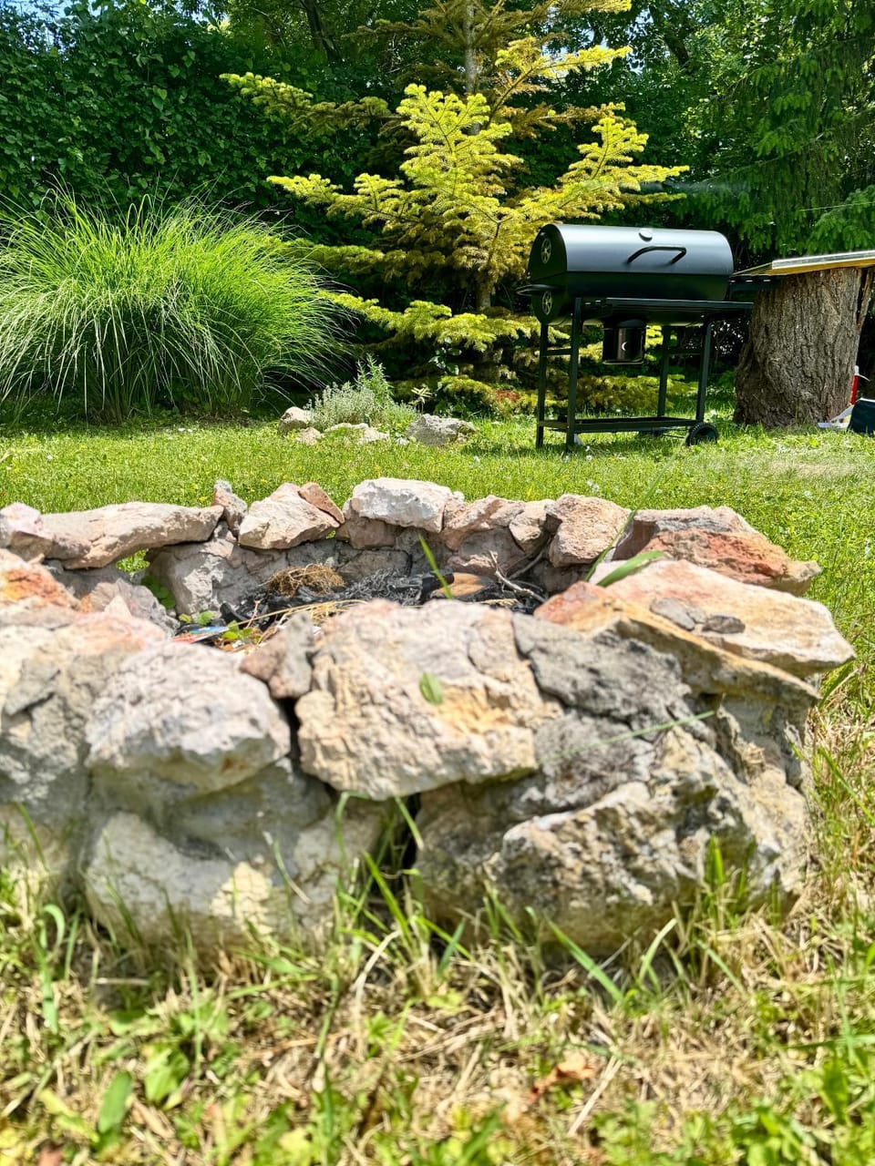 Day, Natural landscape, BBQ facilities, Garden view