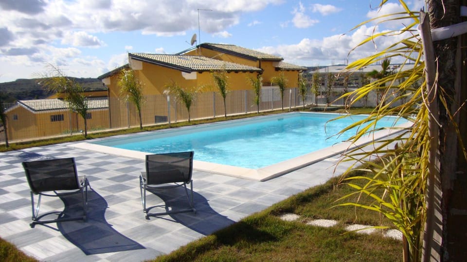 appartamento in moderna villa con piscina Apartment in Sicily