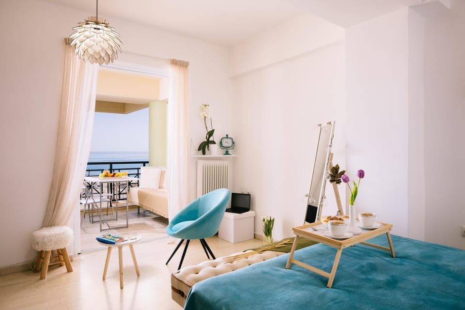 Breathless Sea Studio Apartment in Rethymno