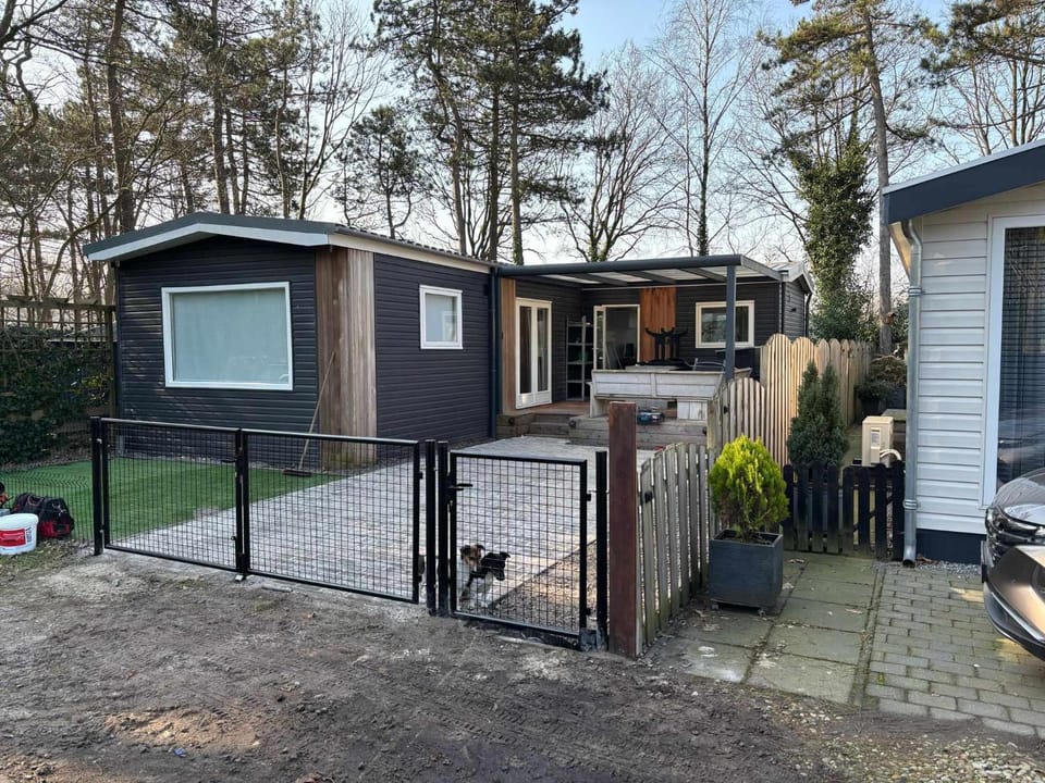 Vakantiechalet Tip 30 op vakantiepark de Heische Tip Chalet in Limburg (province)