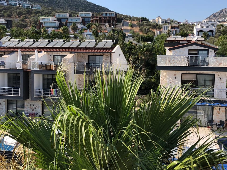 Stone House Aparts 1 plus 1 mit zwei Balkone und Poolblick Kalkan No 4 Apartment in Kalkan Belediyesi
