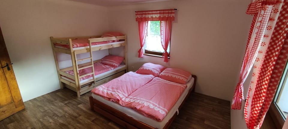 Bed, Photo of the whole room, Bedroom, bunk bed