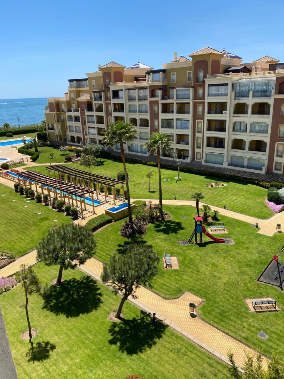 Property building, Children play ground, Garden, Garden view, Sea view, Sea view, Swimming pool