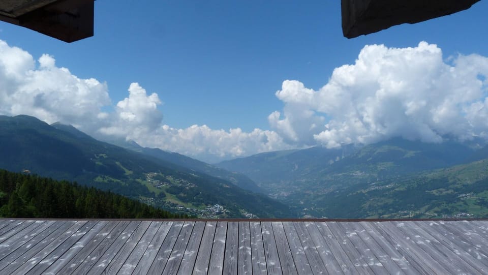 Résidence Ruitor Arc 1800 - Chaleureux 3 pièces pour 6 personnes avec une jolie vue sur la vallée, proche du télécabine dans le village de Charmettoger à Ar MAE-1726 Cabin in Landry