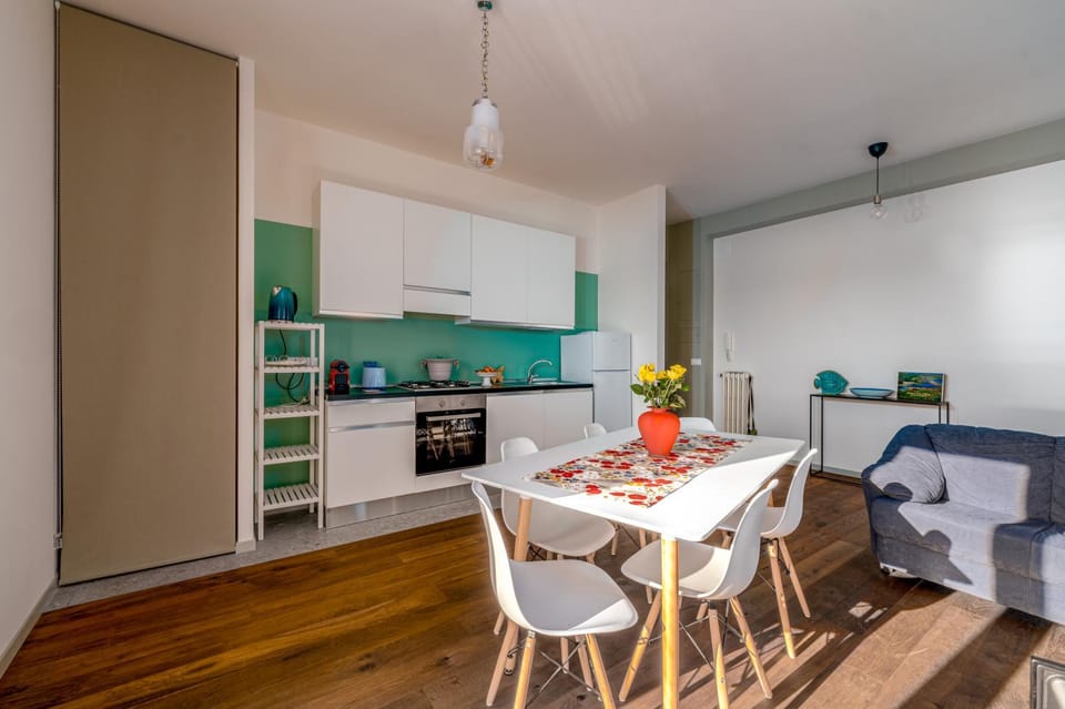 Living room, kitchen