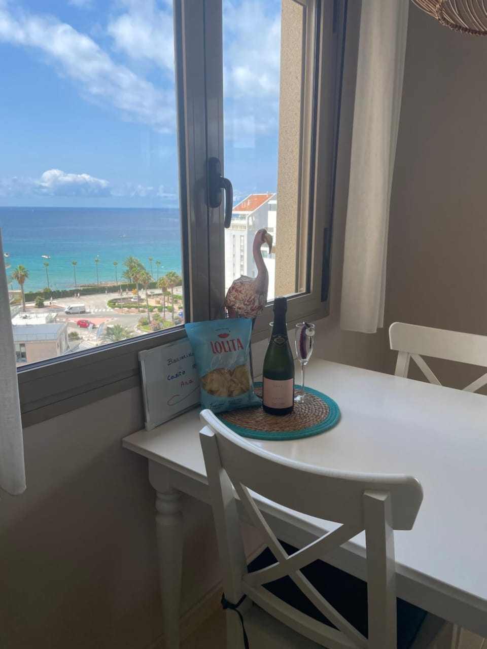 Dining area, Sea view