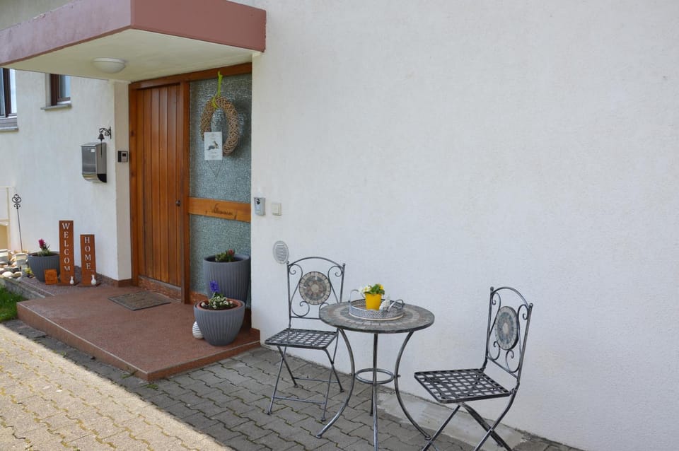 Property building, Patio