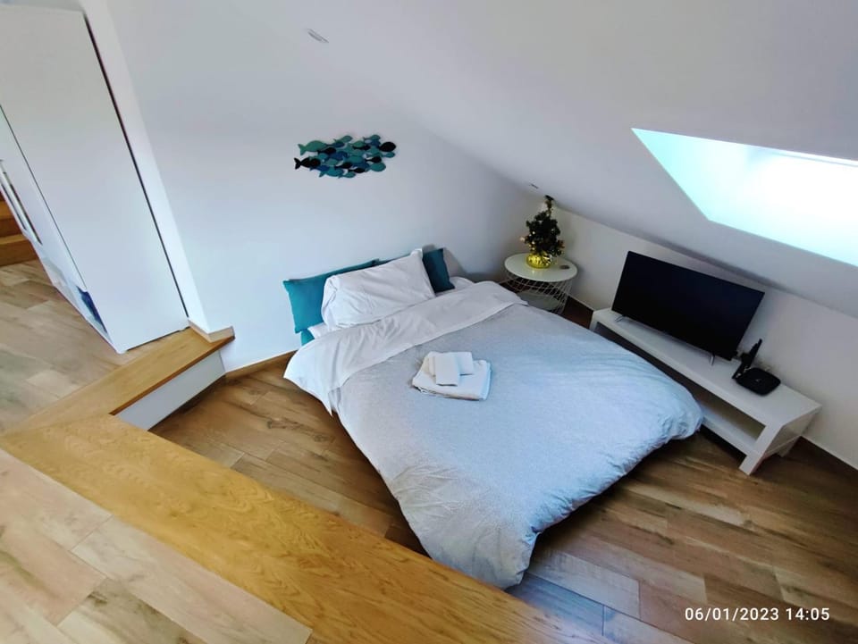 Bed, TV and multimedia