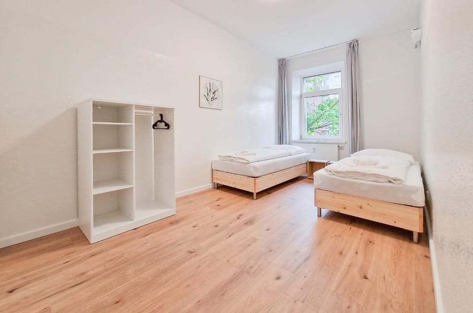 Bed, Photo of the whole room, Bedroom, wardrobe
