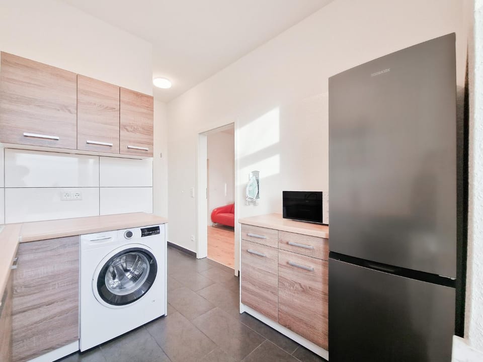 minibar, washing machine, kitchen