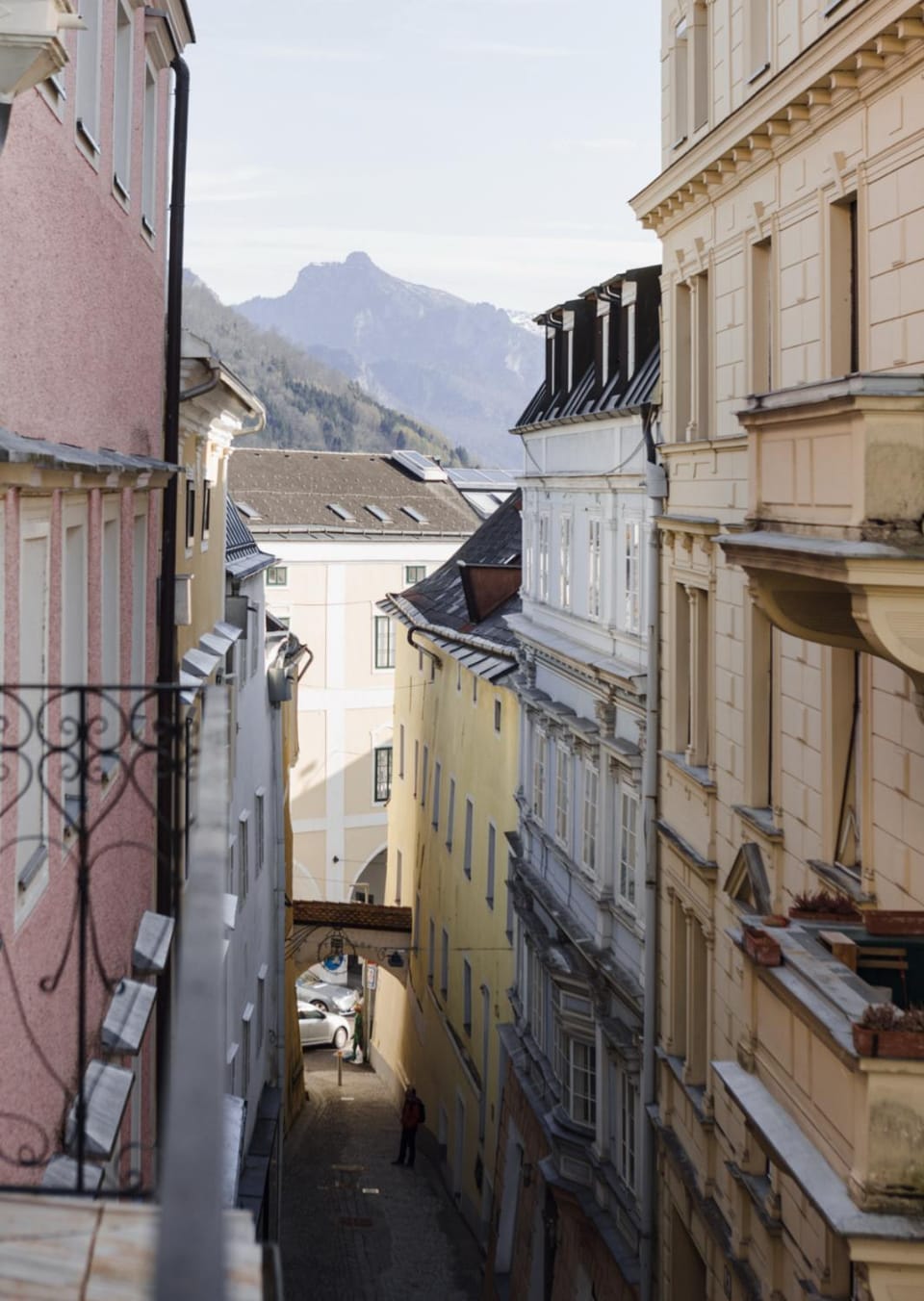 Quiet street view