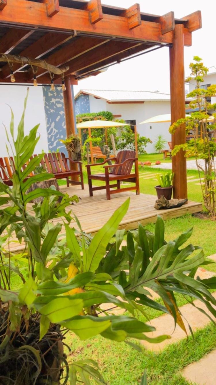 Patio, Garden view