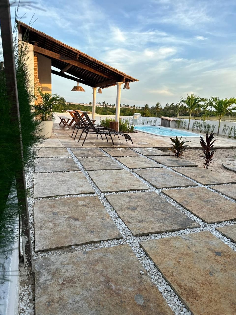 Natural landscape, View (from property/room), Pool view, Swimming pool, sunbed