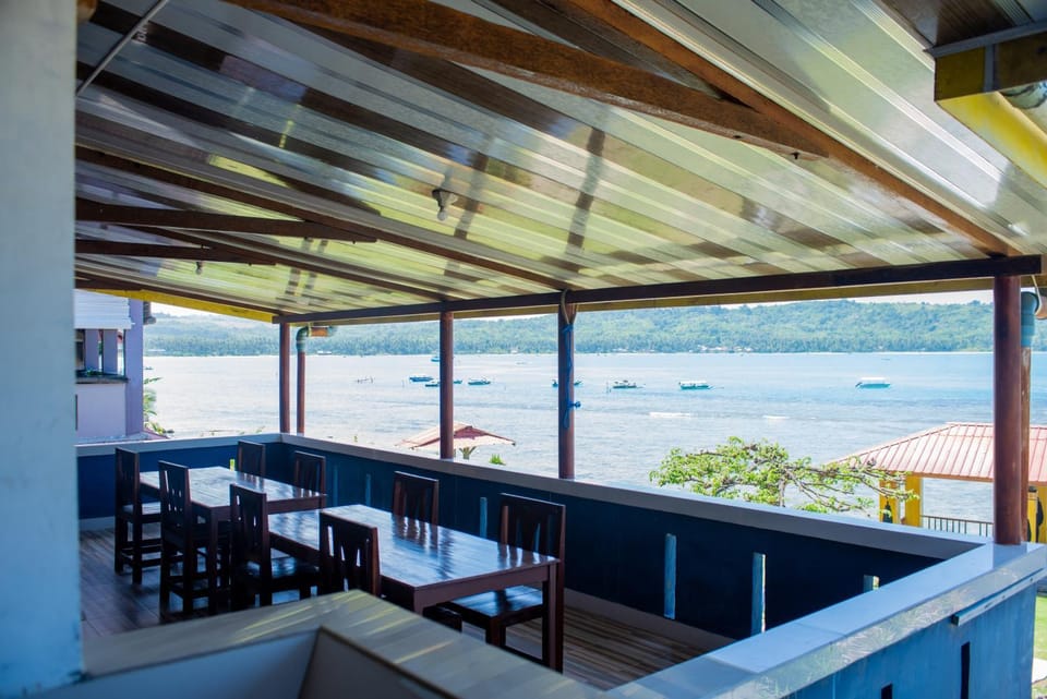 Day, View (from property/room), Balcony/Terrace, Dining area, Sea view
