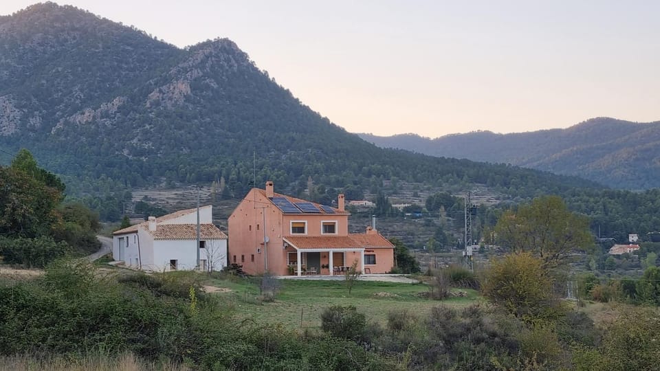 Property building, Natural landscape, Mountain view