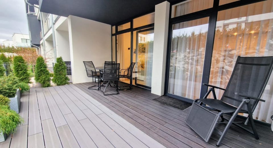 Patio, Balcony/Terrace, Dining area, sunbed