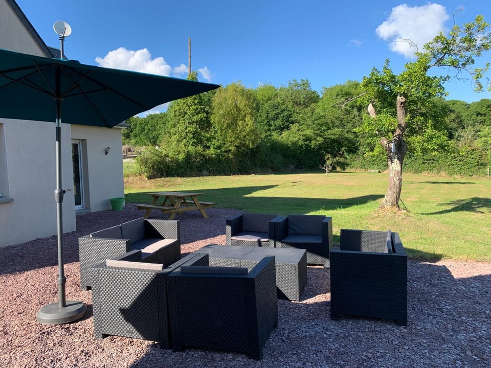 Patio, Garden, Garden view