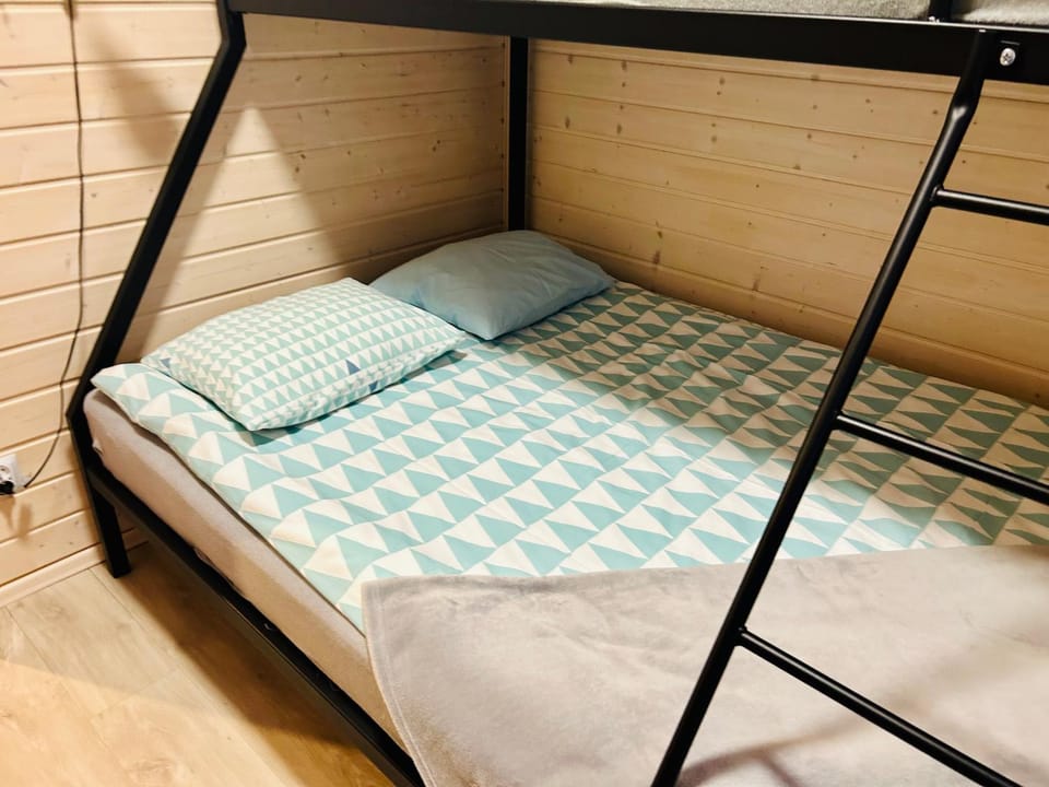 Bed, Photo of the whole room, Bedroom, bunk bed