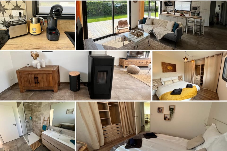 DEGEMER MAT ! 4* Cosy, Moderne, à 8 min des plages. House in Finistere