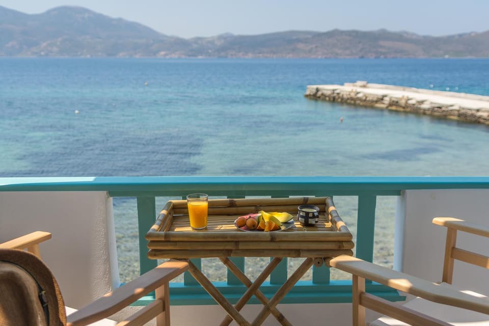 Turquoise Boathouse in Klima II Apartment in Milos