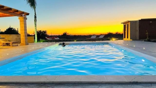 Natural landscape, Swimming pool