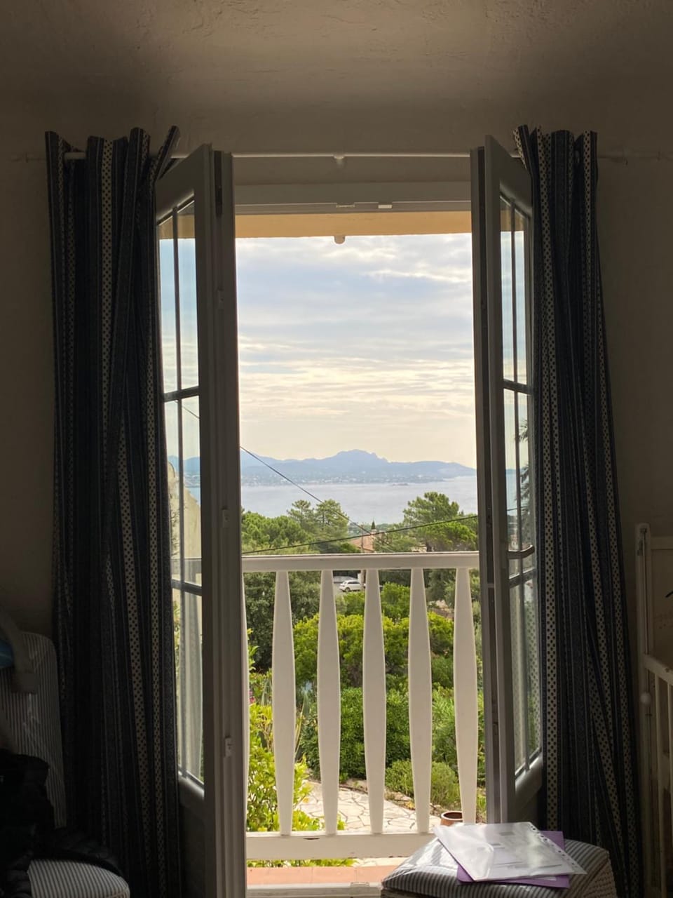 Natural landscape, View (from property/room), Balcony/Terrace, Sea view