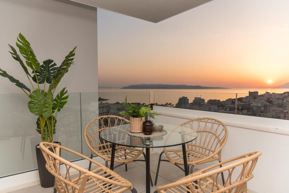 Sea view, Sunset