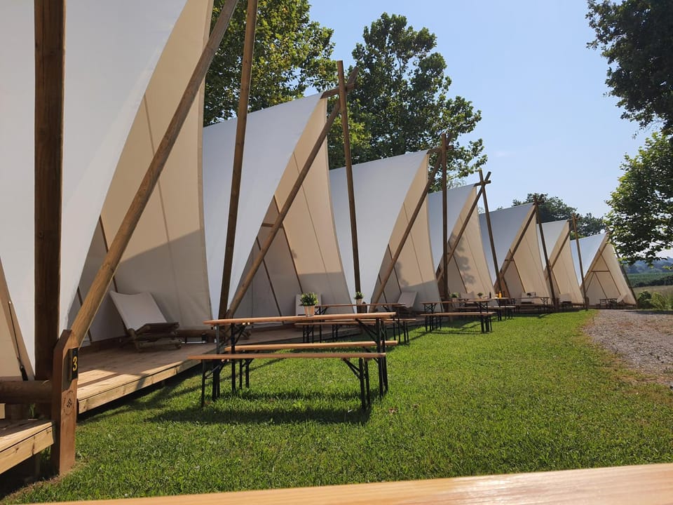 Kampaoh Somo Parque Playa Luxury tent in Cantabria