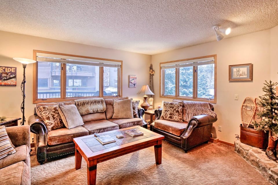Walk to Shuttle: Breckenridge Retreat w/ Balcony! House in Breckenridge