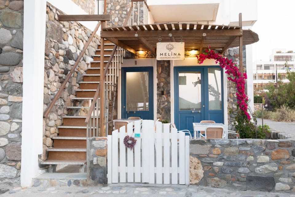 Melina Seafront Stone House Apartment in Kardamena