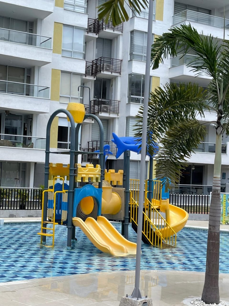 Children play ground, Aqua park