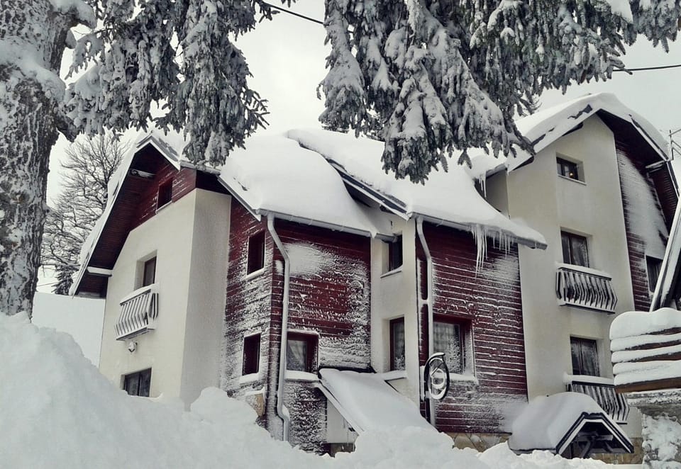Restaurant/places to eat, Off site, Day, Neighbourhood, Natural landscape, Winter, Ski School, Skiing, Hiking, Cycling