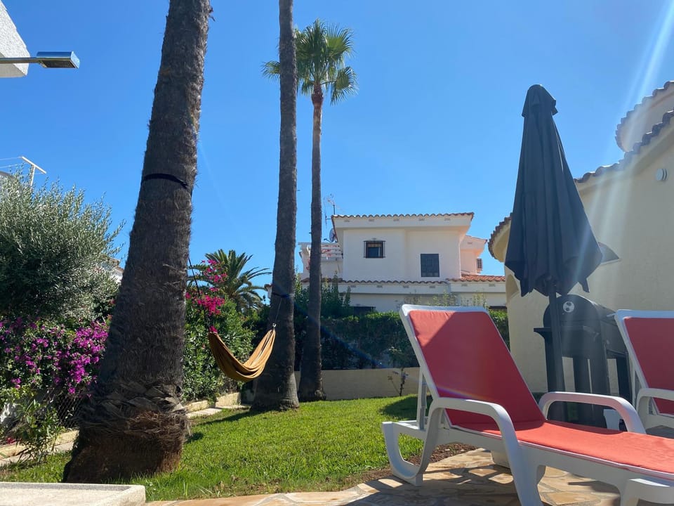 Garden, Garden view, sunbed