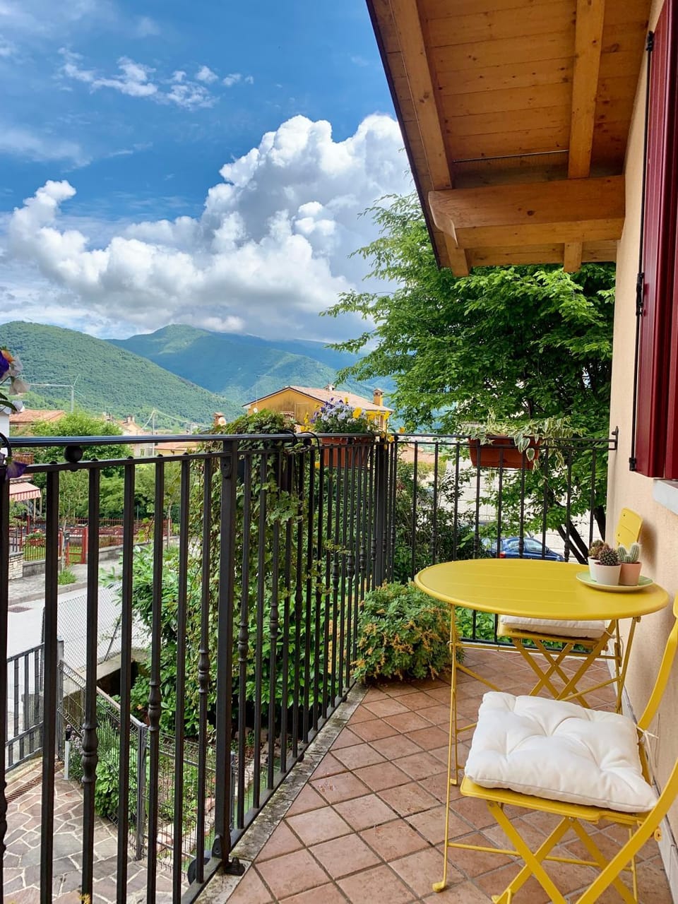 Spring, Natural landscape, View (from property/room), Balcony/Terrace, Mountain view