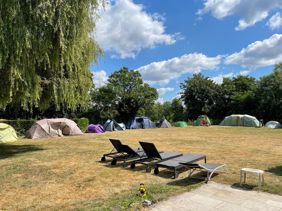 Tents @ Tomorrowland Campground/ 
RV Resort in Flanders