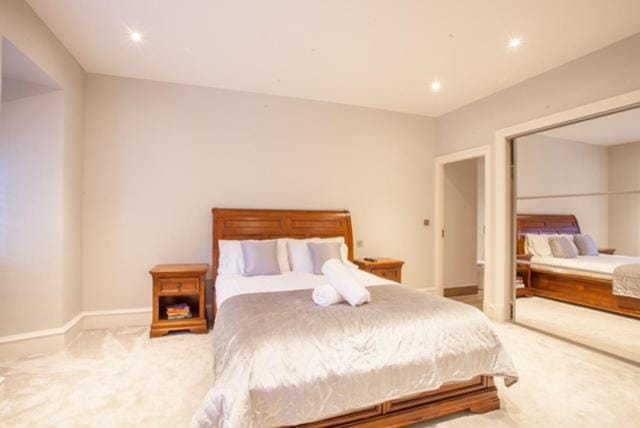 Bed, Bedroom, wardrobe