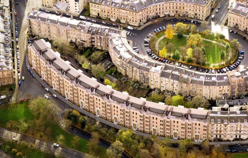 Property building, Neighbourhood, Bird's eye view, Street view, Location, Parking