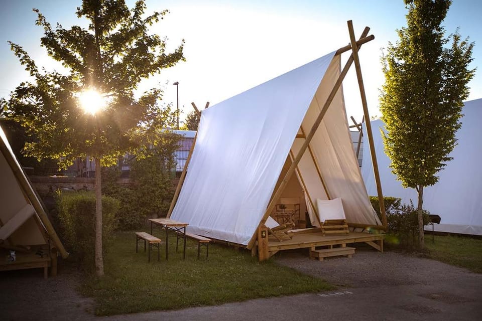 Kampaoh Zumaia Luxury tent in Zumaia