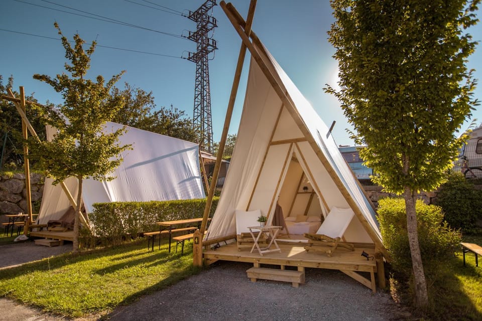 Kampaoh Zumaia Luxury tent in Zumaia