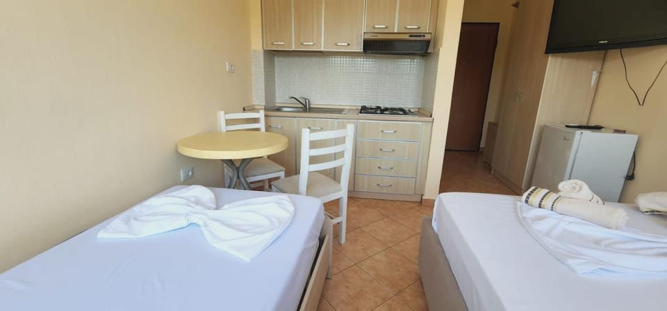 TV and multimedia, Photo of the whole room, towels, kitchen