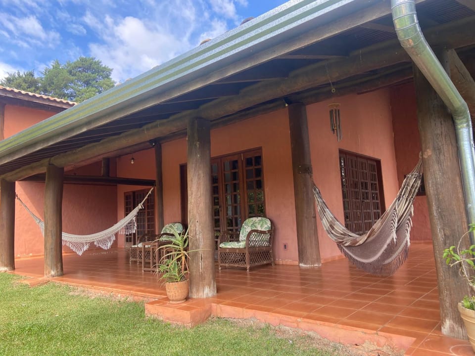 Paraíso rural em Sousas com piscina e quadra House in Campinas