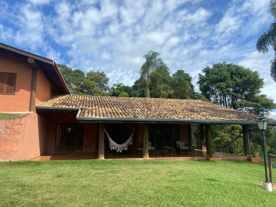 Paraíso rural em Sousas com piscina e quadra House in Campinas