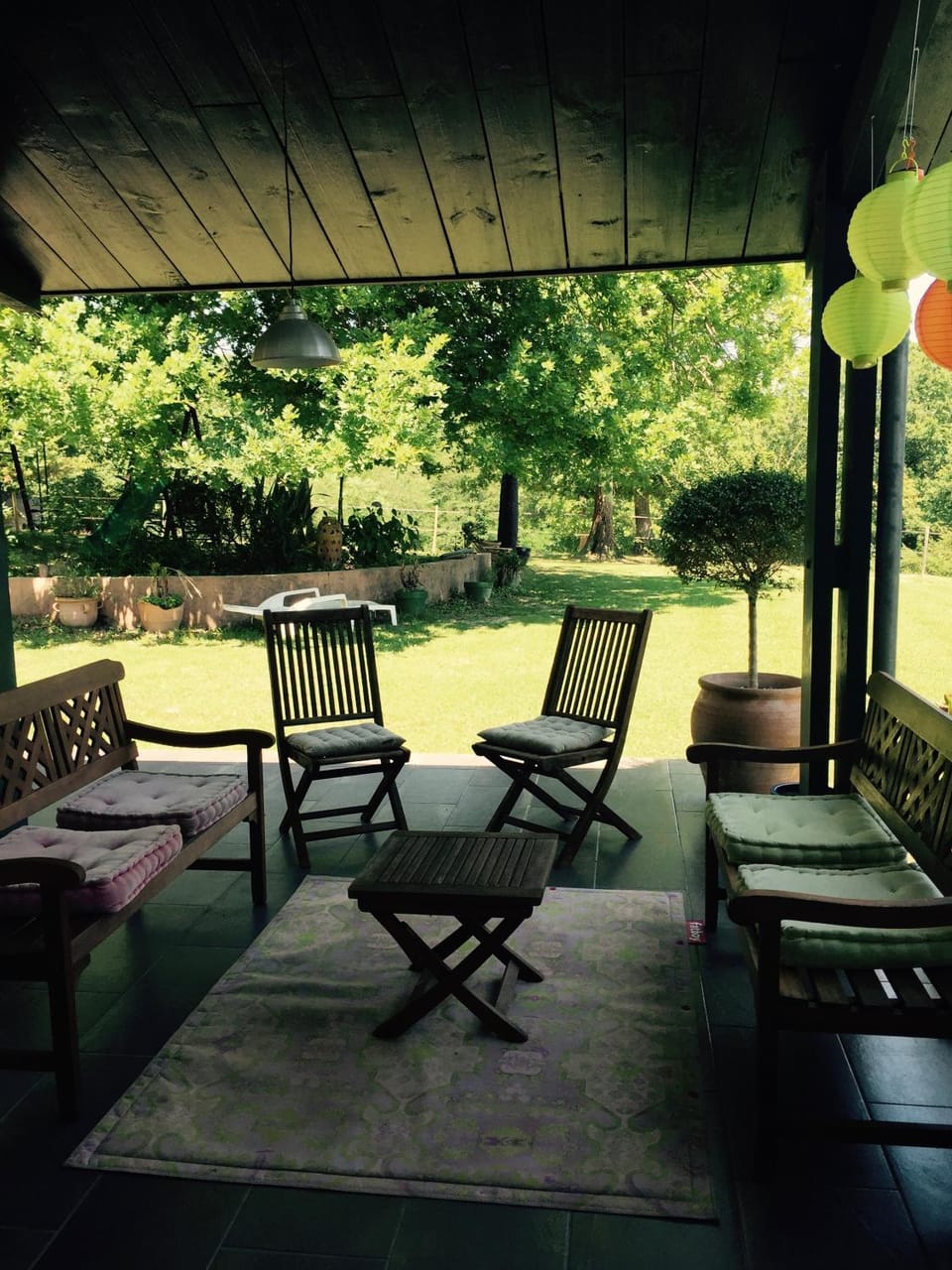 Patio, Garden, Garden view