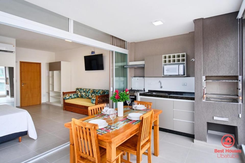 BH47 - QUINTANILHA · BH47: CHARMOSO, COM AR, PISCINA E VARANDA GOURMET Apartment in Ubatuba
