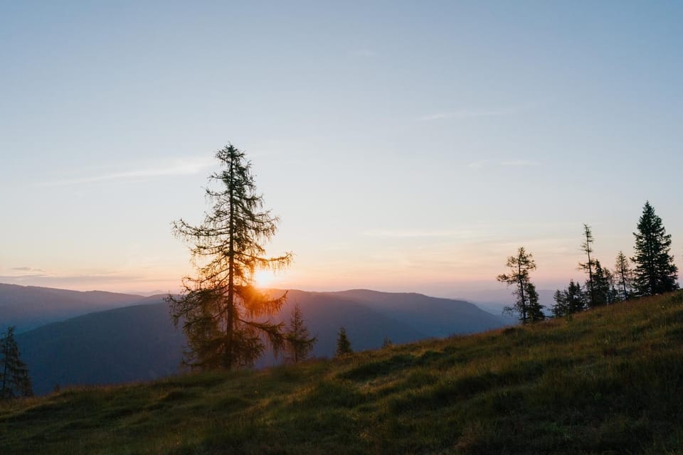 Natural landscape, Sunrise