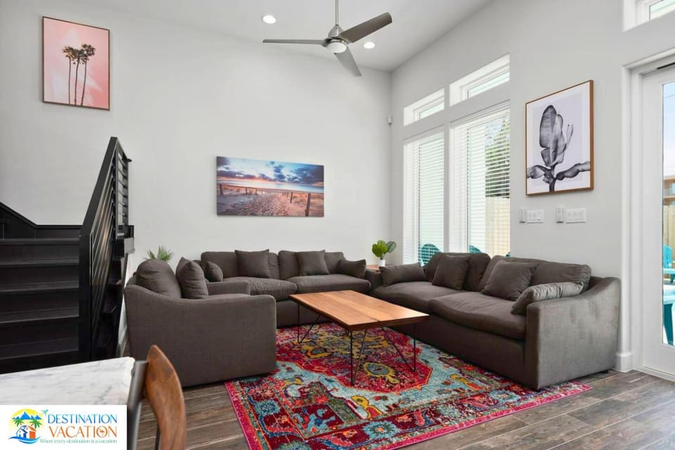 Luxury Beach Duplex for 24 2 Pools Walk to Beach House in South Padre Island