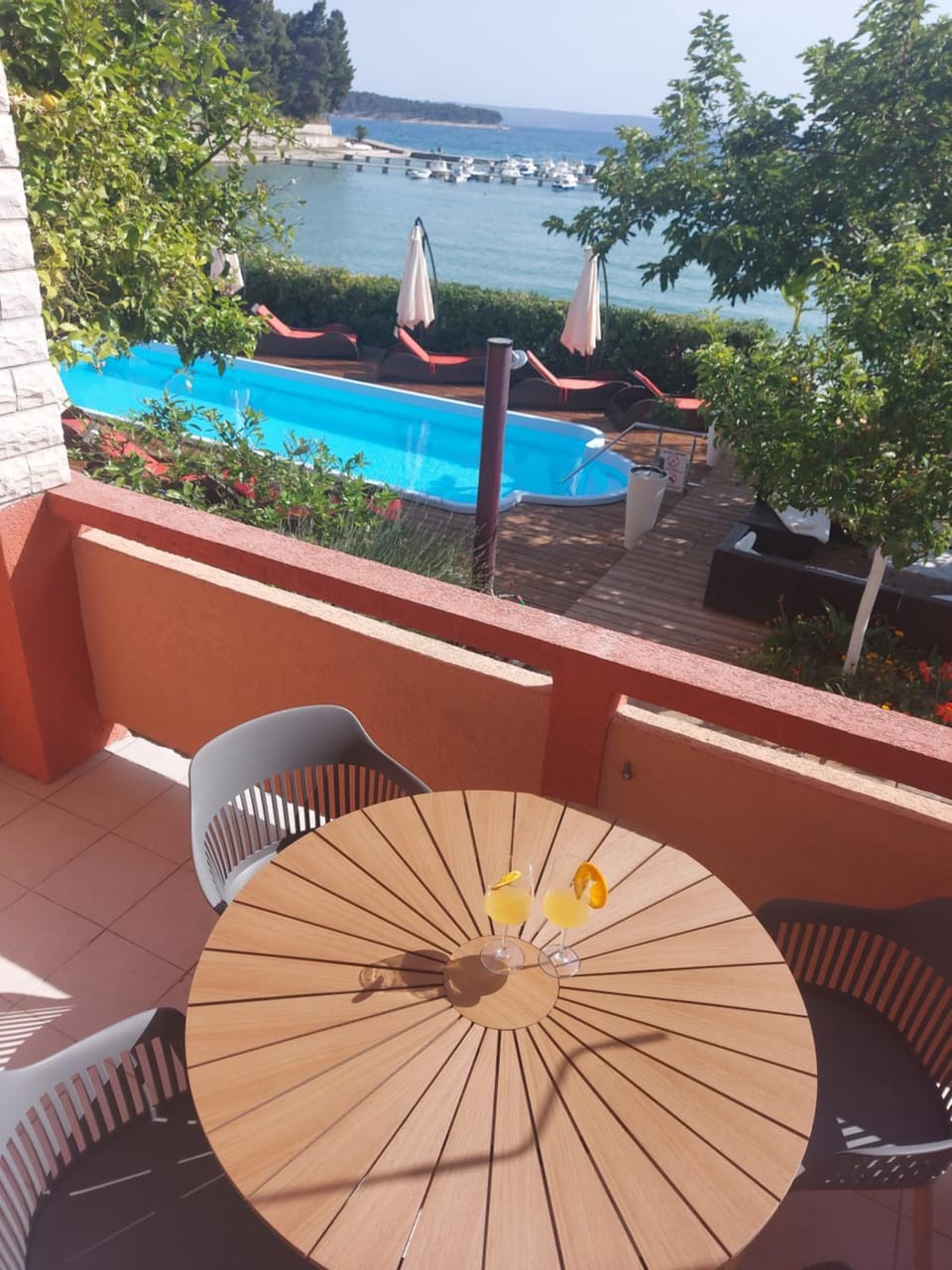 Balcony/Terrace, Pool view