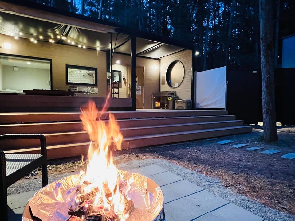 Property building, BBQ facilities
